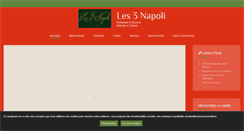 Desktop Screenshot of les3napoli.com